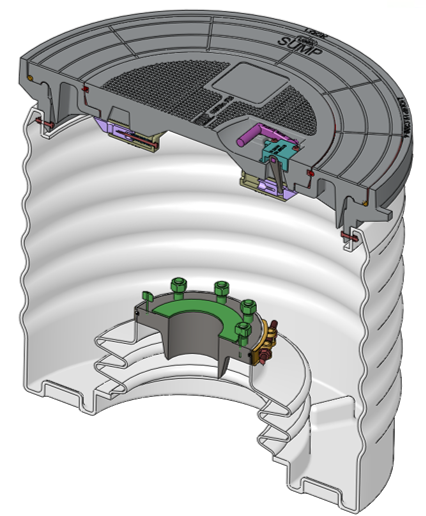 Lightweight Polyflex Hydrant Pit - HPA Series